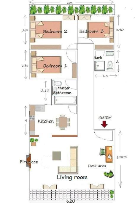 דירות Delphic Moments - Sunny App 3Br, 2Ba With View מראה חיצוני תמונה